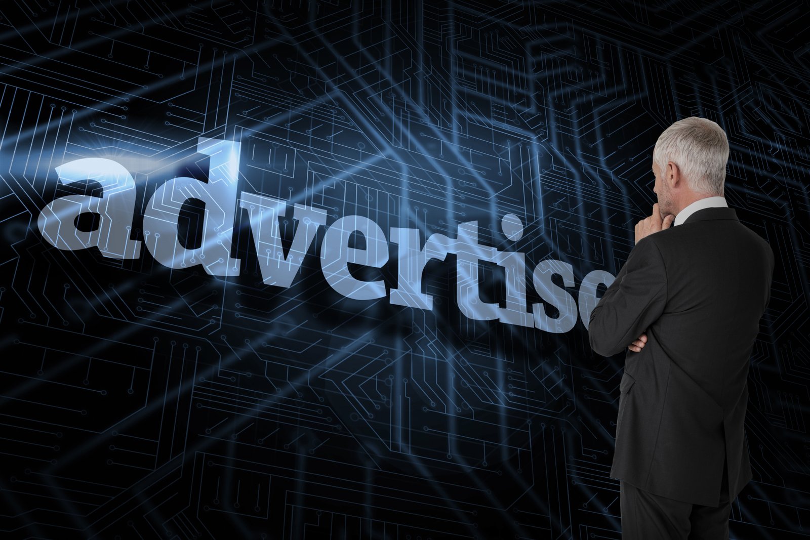 Advertising themed visual