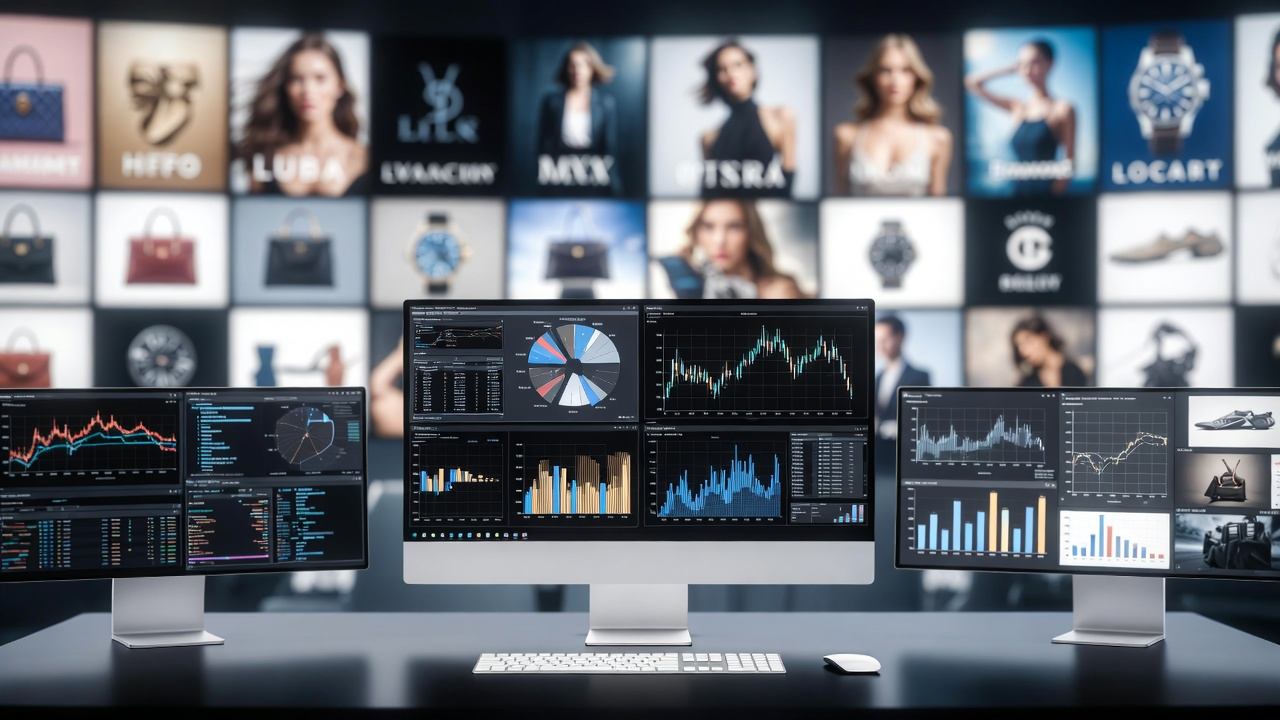 Premium advertising billboard visual